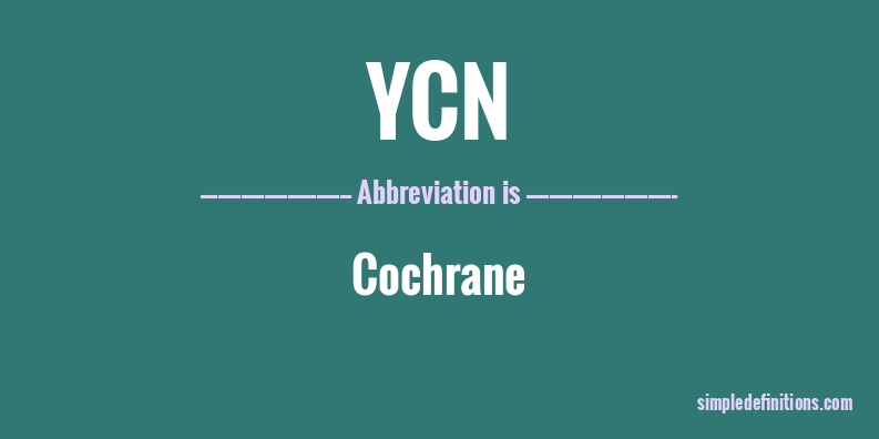 ycn-abbreviation