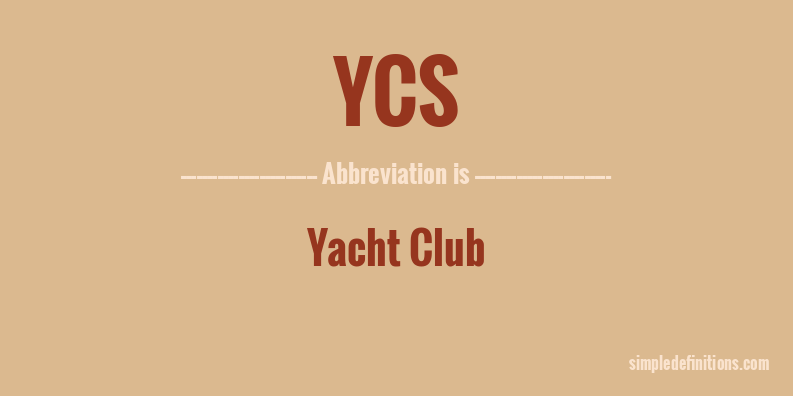 ycs-abbreviation