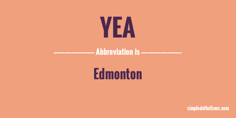 yea-abbreviation