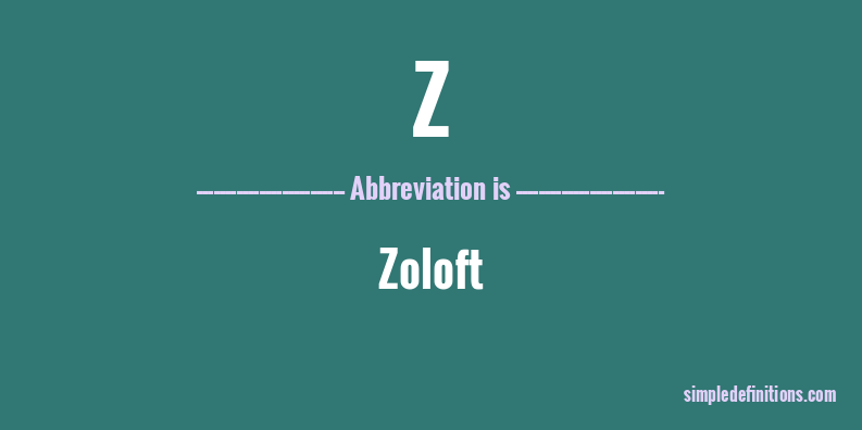 z-abbreviation