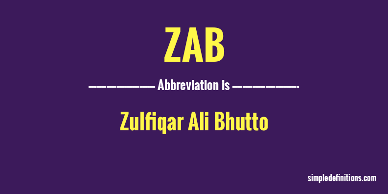 zab-abbreviation