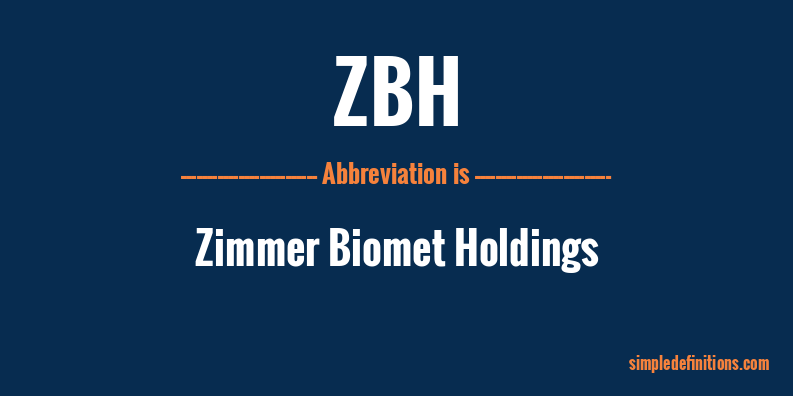 zbh-abbreviation