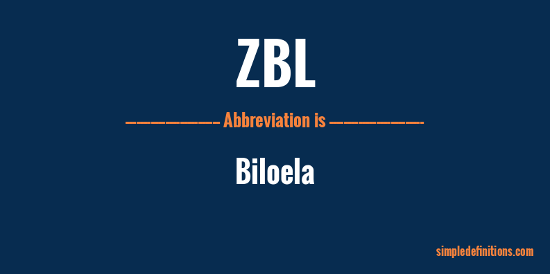 zbl-abbreviation