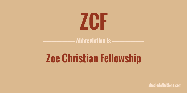 zcf-abbreviation