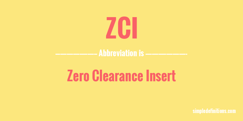 zci-abbreviation