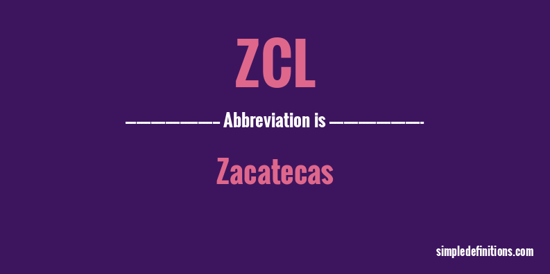 zcl-abbreviation