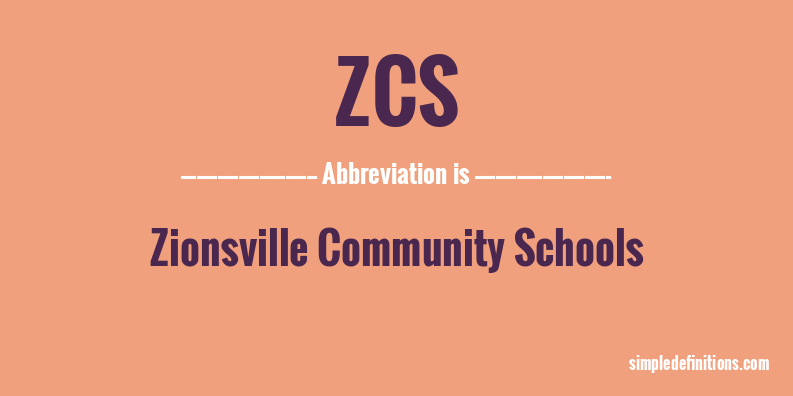 zcs-abbreviation