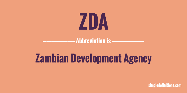 zda-abbreviation