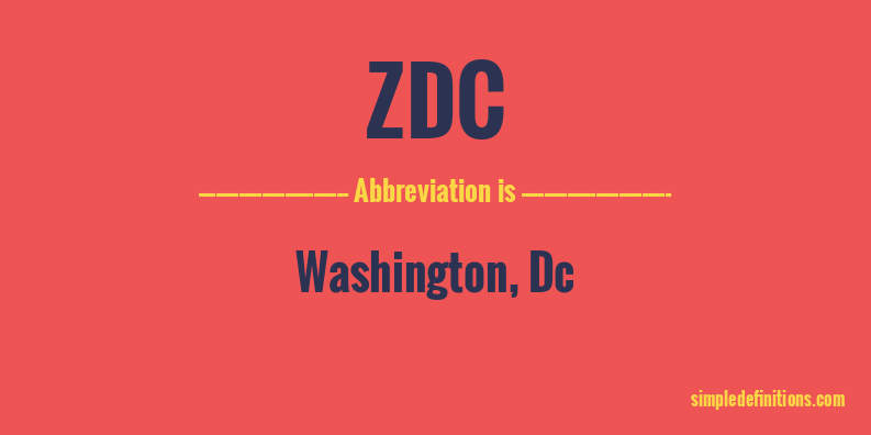 zdc-abbreviation