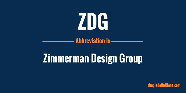 zdg-abbreviation