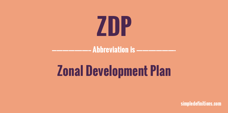 zdp-abbreviation
