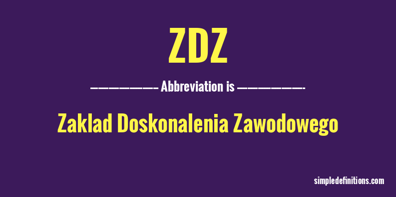 zdz-abbreviation