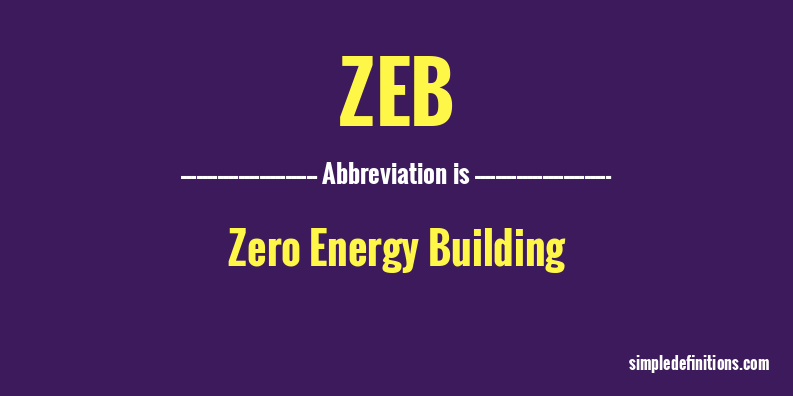 zeb-abbreviation