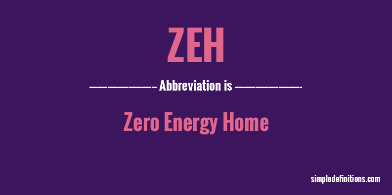 zeh-abbreviation