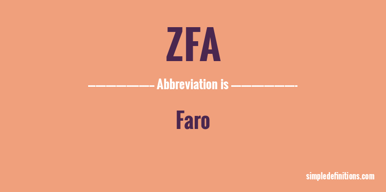 zfa-abbreviation