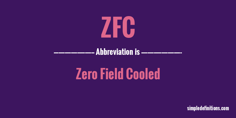 zfc-abbreviation