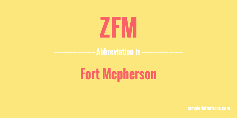 zfm-abbreviation