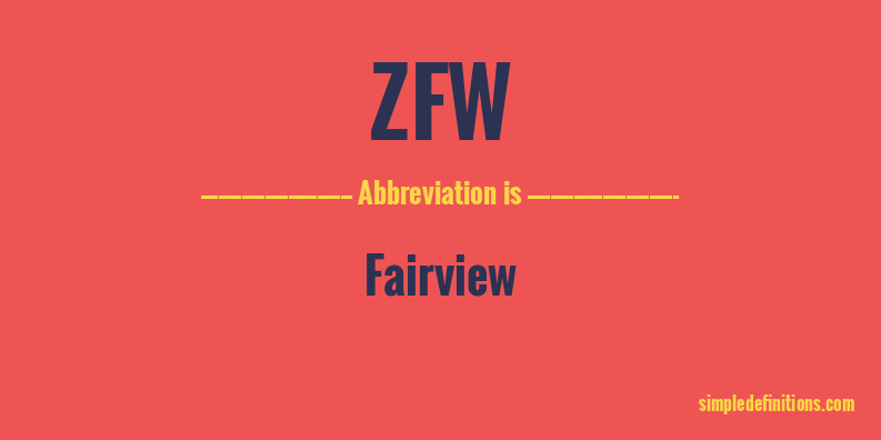 zfw-abbreviation
