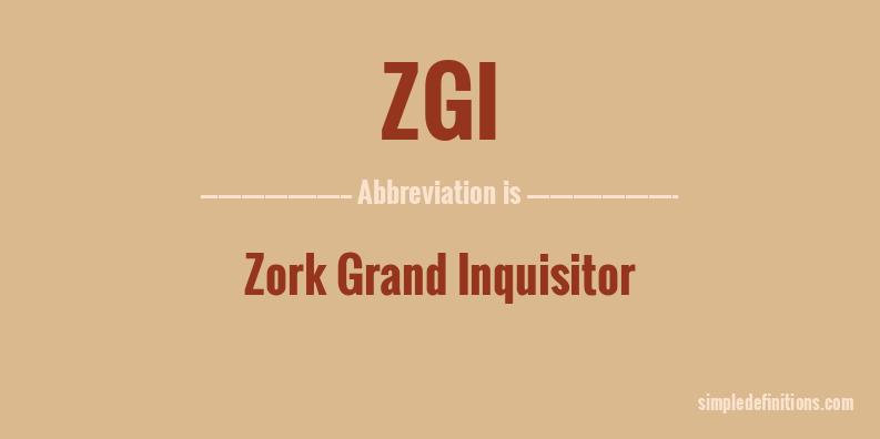 zgi-abbreviation