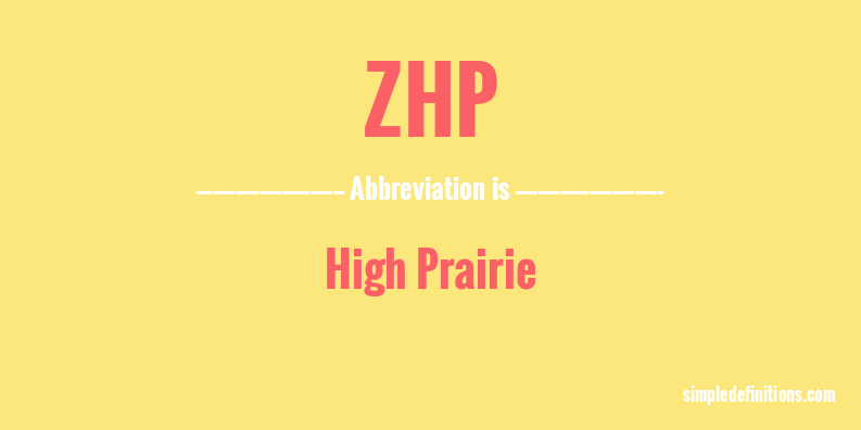 zhp-abbreviation
