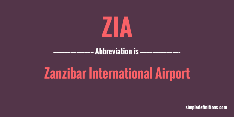 zia-abbreviation