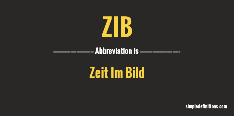 zib-abbreviation