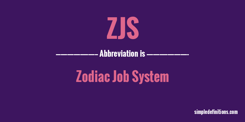 zjs-abbreviation