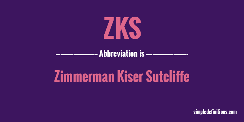 zks-abbreviation