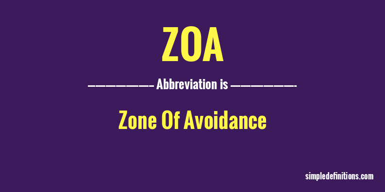 zoa-abbreviation