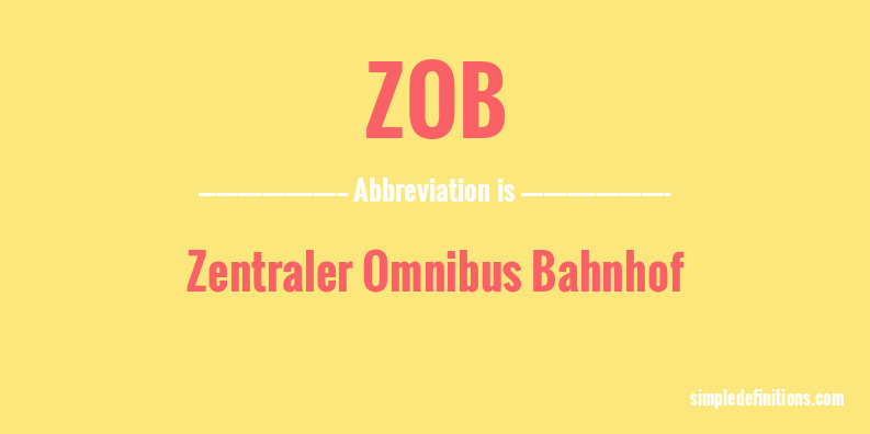 zob-abbreviation