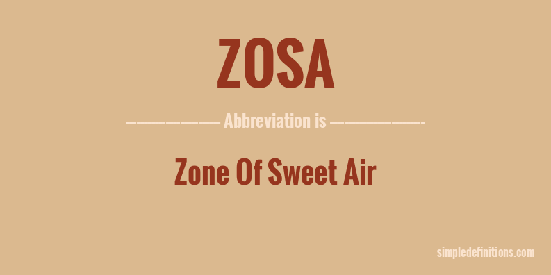 zosa-abbreviation