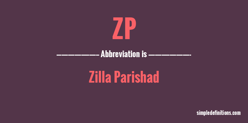 zp-abbreviation