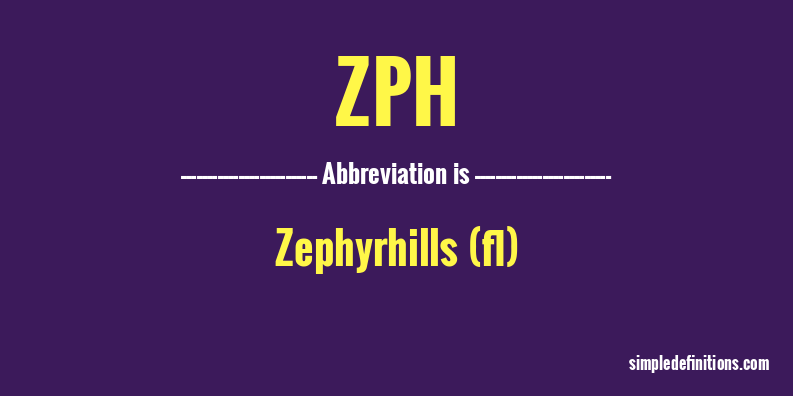 zph-abbreviation