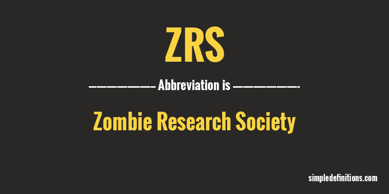 zrs-abbreviation