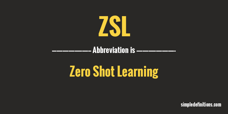 zsl-abbreviation