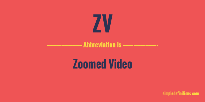 zv-abbreviation
